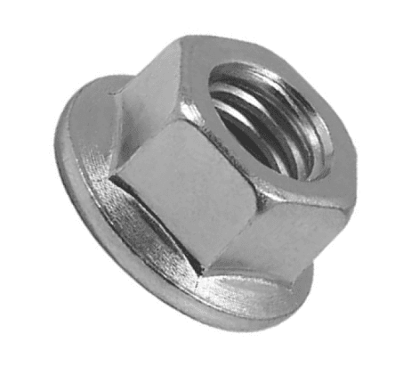 PORCA SEXTAVADA - M08 ZB FLANGEADA CH13 UNIDADE