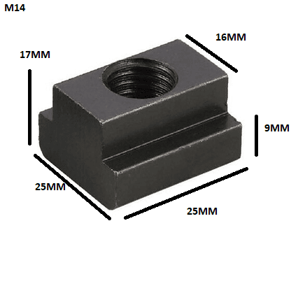 PORCA T M14 X 2.00 UNIDADE