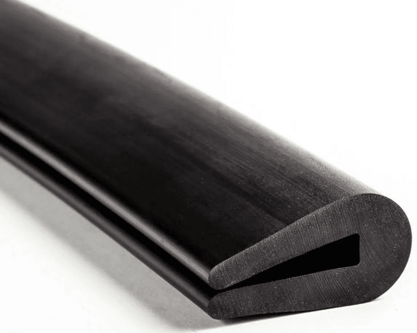 BORRACHA ACABAMENTO PLACA LANTERNA DEBRUM PERFIL U 16MM