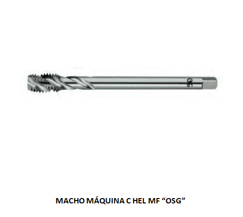 MACHO MAQ C HEL MF05.0 X 0.50 OSG M05