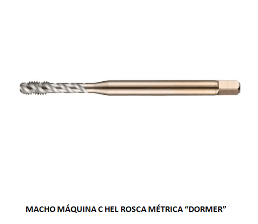 MACHO MAQ C HEL M05.0 X 0.80 DORMER