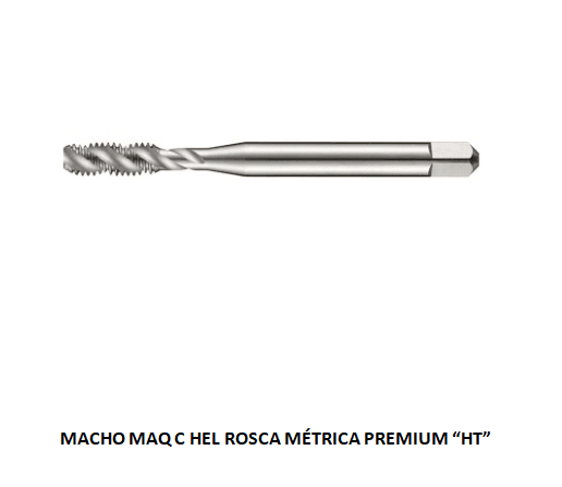 MACHO MAQ C HEL M08.0 X 1.25 HT PREMIUM