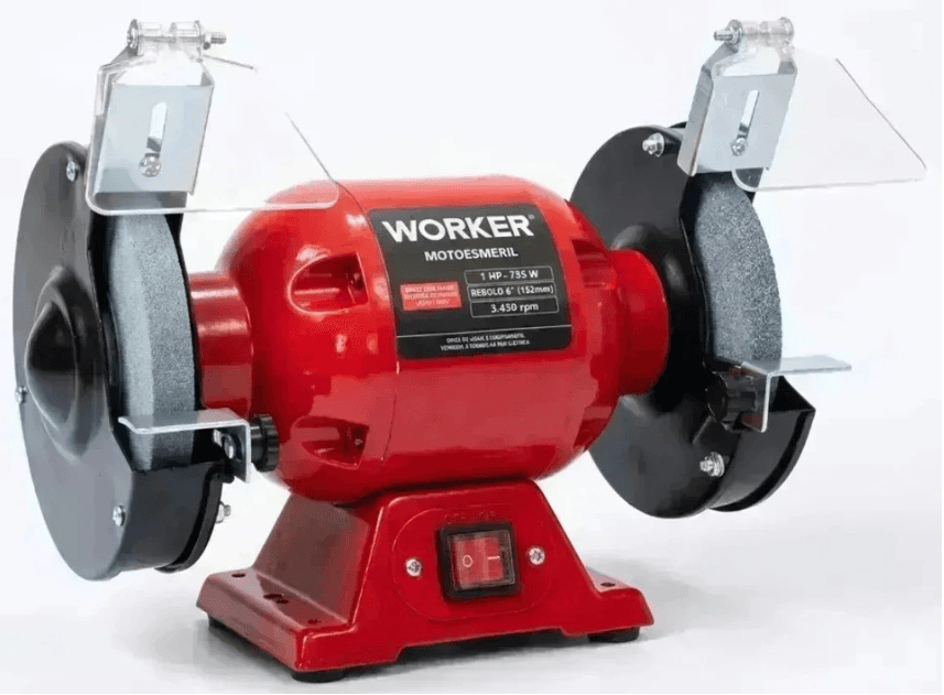 MOTO ESMERIL MONOFASICO 220 1CV 735W - WORKER
