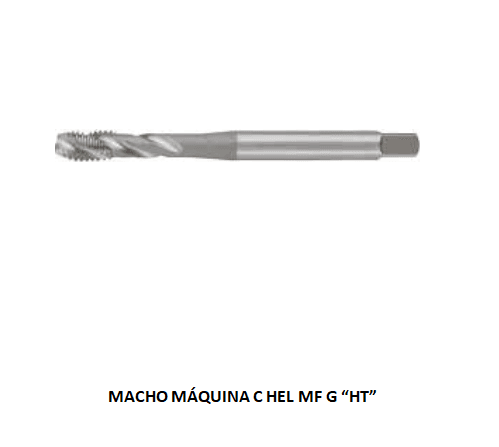MACHO MAQ C HEL MF10 X 1.25 HT M10