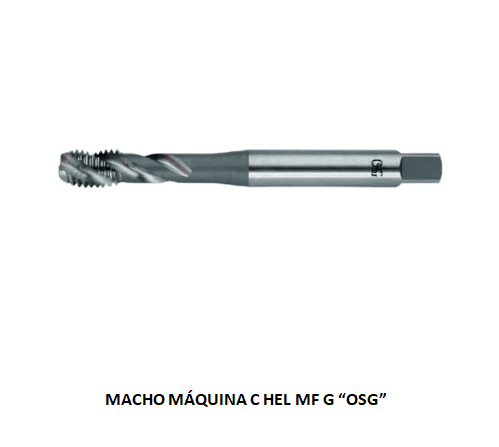 MACHO MAQ C HEL MF20 X 1.50 OSG M20