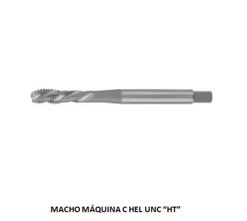 MACHO MAQ C HEL UNC 03.96 - 5/32 X 32 N8 HT PREMIUM
