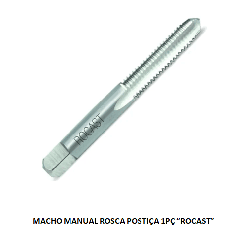 MACHO ROSCA POSTICA MANUAL M05 X 0.50