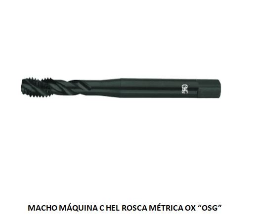 MACHO MAQ C HEL M06.0 X 1.00 VX HSSE OX INOX OSG*