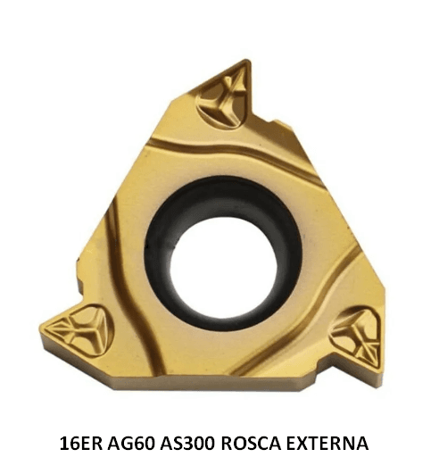 PASTILHA DE VIDEA INSERTO ROSQUEAMENTO EXTERNO - 16ER AG60