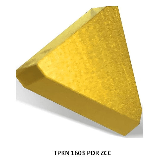 PASTILHA DE VIDEA INSERTO - TPKN 1603 PDR ZCC