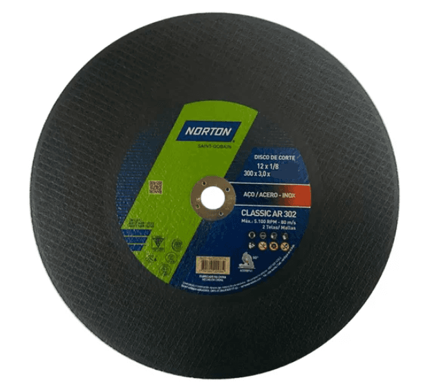 DISCO DE CORTE 12" 300X3.0X25.40 CLASSIC/STANDARD