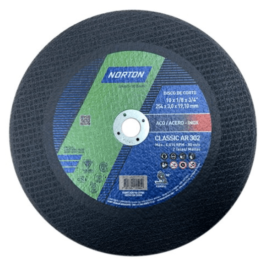 DISCO DE CORTE 10" 254X3.0X25.40 AR302