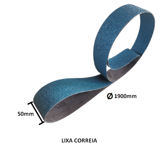 LIXA CORREIA 1900X050 #0080*