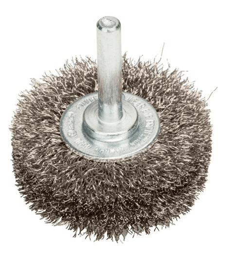 ESCOVA CIRCULAR ACO 50X13 HASTE DE 6MM DIAMETRO