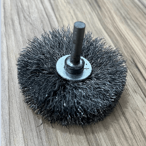 ESCOVA CIRCULAR ACO 70X13 HASTE DE 6MM DIAMETRO