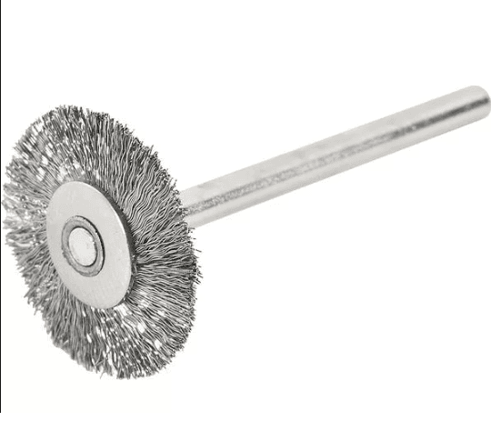 ESCOVA CIRCULAR ACO INOX 20MM C/HASTE 3MM