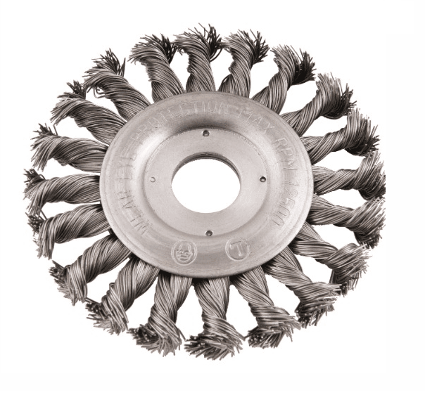 ESCOVA CIRCULAR DE ACO TORCIDO 4.1/2 X 1/2 X 7/8