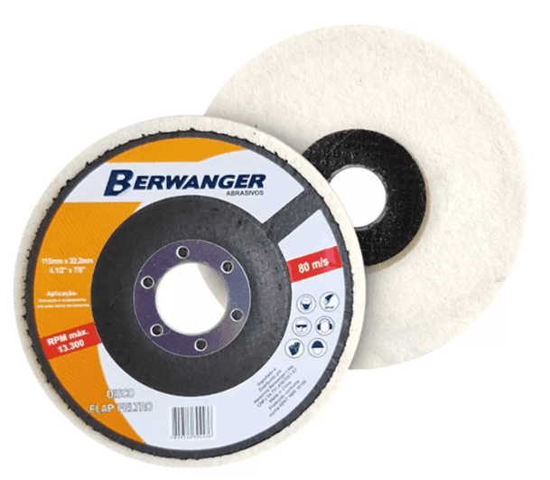 DISCO FELTRO 4.1/2" BERWANGER