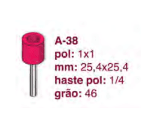 PONTA MONTADA A038 - 25X25