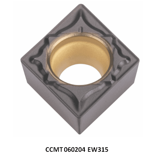 PASTILHA DE VIDEA INSERTO TORNEAMENTO - CCMT 060204 EW315