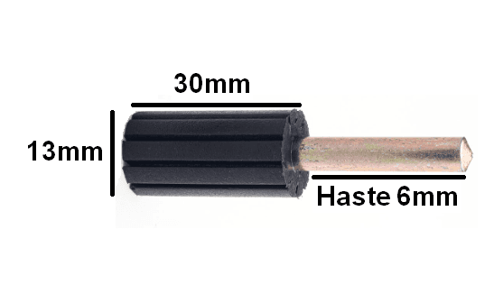 SUPORTE PARA LIXA TUBO 13 X 30 HT1