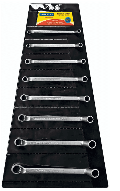 JG CHAVE ESTRELA 06 A 22 MM - 08 PCS