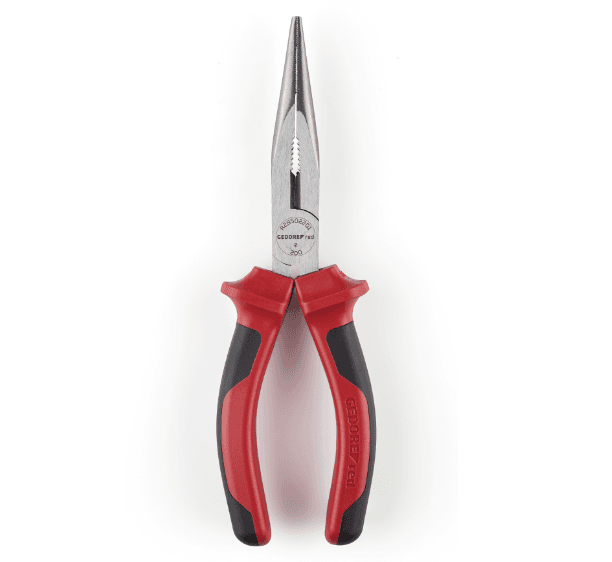 ALICATE MEIA CANA BICO RETO 8" ISOLADO 1000V - GEDORE RED