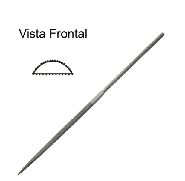LIMA AGULHA BASTARDA MEIA CANA 2402-160MM*