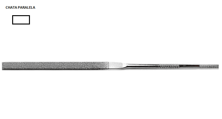 LIMA DIAMANTADA CHATA PARALELA 140MM - LAP140 D126