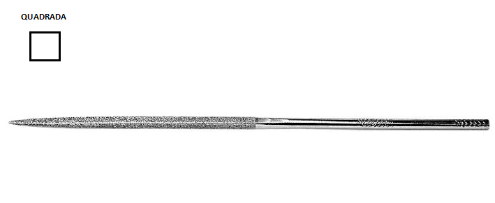 LIMA DIAMANTADA QUADRADA 140MM - LAQ140 D126