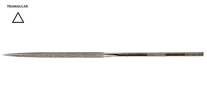 LIMA DIAMANTADA TRIANGULAR 140MM - LAT140 D126