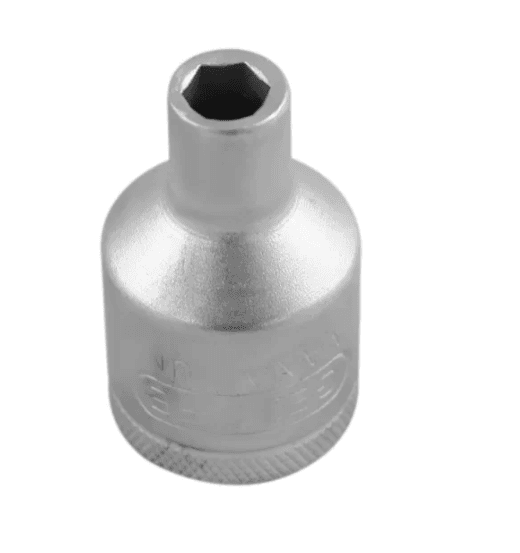 SOQUETE SEXTAVADO POL 06.35MM ENC 1/2 X 1/4"