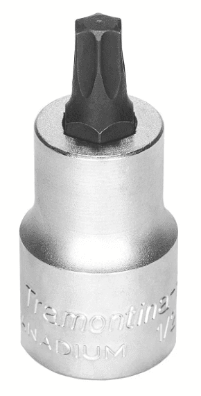 SOQUETE TORX ENC 1/2 - T25 CURTO