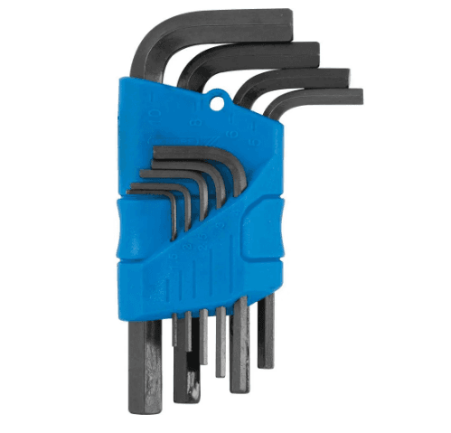 JG CHAVE ALLEN 1.50 A 10.00 MM CURTA - 09 PCS