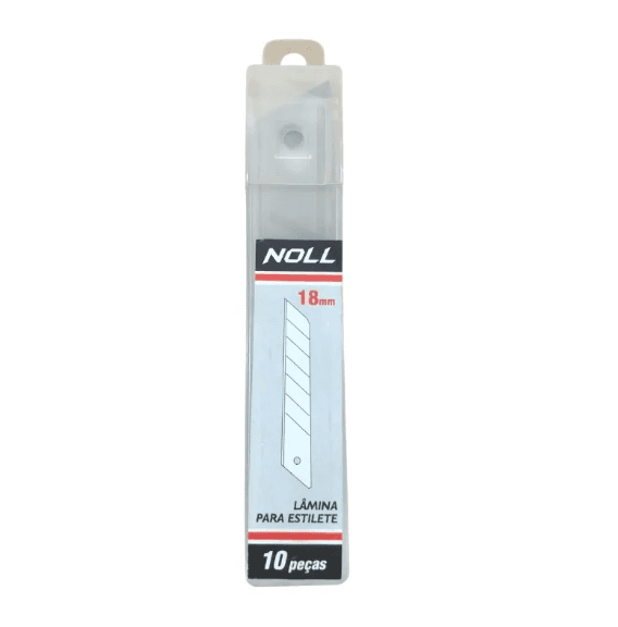 LAMINA P/ ESTILETE 18MM 10PCS NOLL