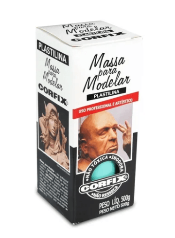 MASSA PARA MODELAR 500GR VERDE