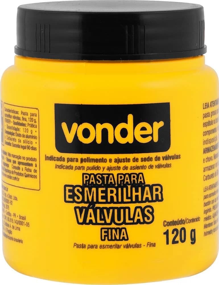 PASTA PARA ESMERILHAR VALVULAS 120GR FINA