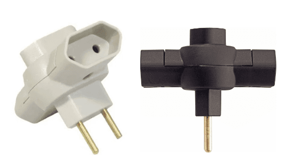 PLUGUE TEE 10A 250V 2 PINOS TRAMONTINA
