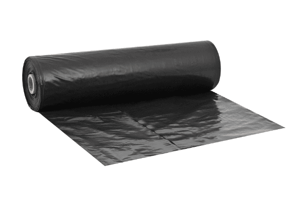 LONA PLASTICA PRETA 4MX100M 15 KG*
