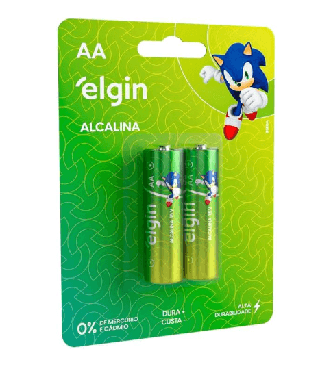 PILHA ALCALINA AA C/2 - PEQUENA