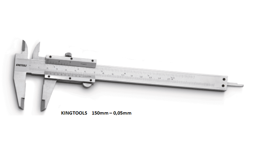 PAQUIMETRO UNIVERSAL 150MM - 500.150 ACO CARBONO