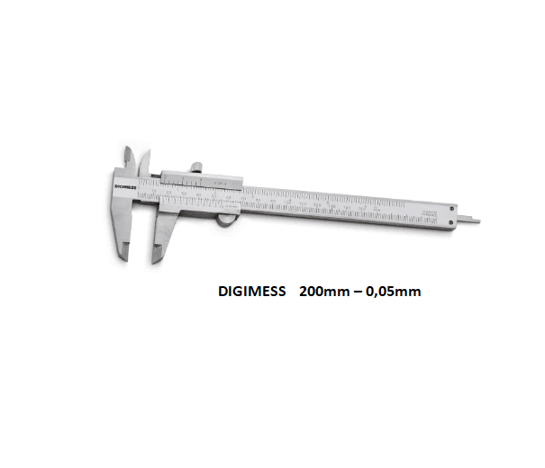 PAQUIMETRO UNIVERSAL 200MM - 100.003