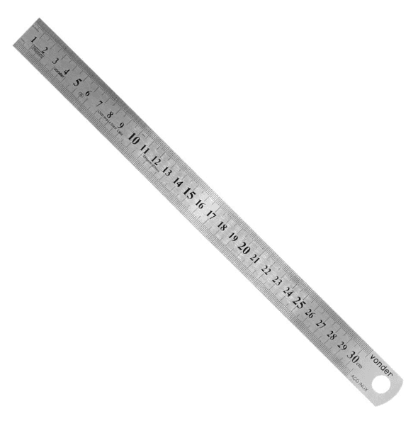 ESCALA DE ACO INOX 300MM - VONDER