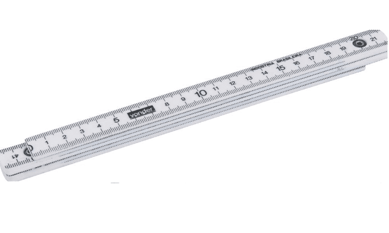 ESCALA DE PLASTICO 2.000MM - VONDER
