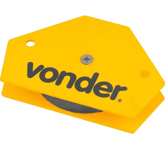 ESQUADRO MAGNETICO 10KG HEXAGONAL PARA SOLDA