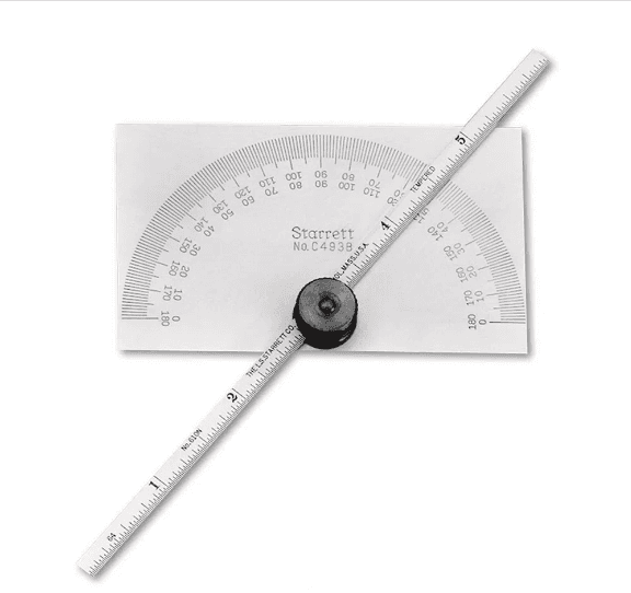 TRANSFERIDOR DE GRAU 180º RETANGULAR C493MEB