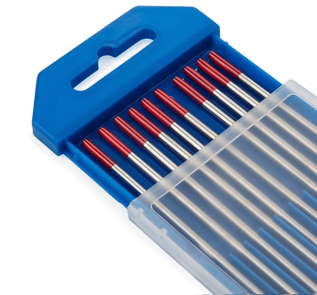 ELETRODO TUNGSTENIO VERMELHO 3.96MM - 5/32