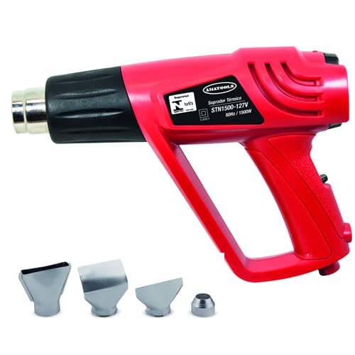SOPRADOR TERMICO 220V 1500W 500º GRAUS 2 ESTAGIOS