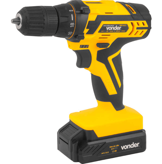 PARAFUSADEIRA FURADEIRA 12V PFV120 VONDER*