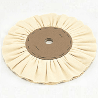 RODA DE PANO (ESCOVA) 250 X15X32 BRANCA PLISSADA